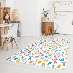 Bilderwelten Alphabet mit Herzen und Punkten in Bunt - 40 x 60 cm - Durchmesser: 60 cm 10 Bilderwelten Alphabet mit Herzen und Punkten in Bunt - 40 x 60 cm - Durchmesser: 60 cm -Teppiche populaire boutique 0b6edc06551f4c508b426189a0c04320