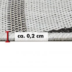 Top Square Teppich Kandava - 67 x 140 cm -Teppiche populaire boutique 1000075831 220301 060 DETAILS P000000001000075831