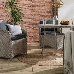 Top Square Juteteppich Magna - Jute - Beige - Durchmesser: 150 cm -Teppiche populaire boutique 1000117126 210504 14231000008 MOOD DETAILS P000000001000117126 mood
