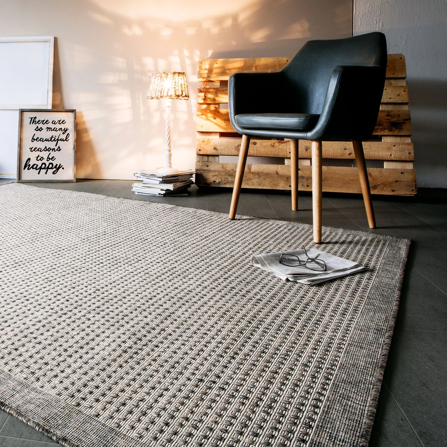 Andiamo In-/Outdoorteppich Savannah I - Polypropylen - wendbar - Matt Sand - 160 x 230 cm 6 Andiamo In-/Outdoorteppich Savannah I - Polypropylen - wendbar - Matt Sand - 160 x 230 cm – Bild 6