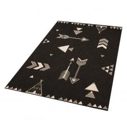 Zala Living Kinderteppich Arrows Barney - Kunstfaser - Schwarz / Creme -Teppiche populaire boutique 1000126976 190709 06115800005 DETAILS P000000001000126976