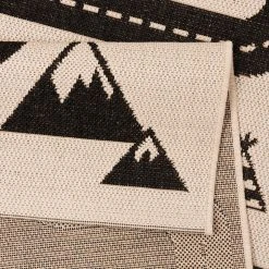 Zala Living Kinderteppich Road Map Charly - Kunstfaser - Beige / Schwarz -Teppiche populaire boutique 1000126990 190709 06120200027 DETAILS P000000001000126990