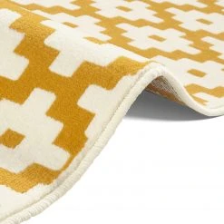 Hanse Home Kurzflorteppich Lattice - Kunstfaser - Safrangelb - 200 x 290 cm -Teppiche populaire boutique 1000138255 181108 103617348 GALLERYIMAGES P000000001000138255