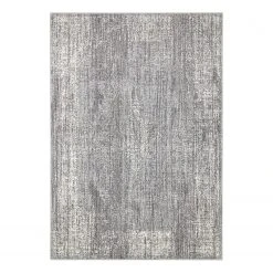 Hanse Home Kurzflorteppich Elysium - Kunstfaser - Hellgrau - 120 x 170 cm