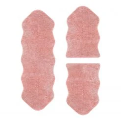 Andiamo Bettumrandung Lambskin (3-teilig) - Babyrosa