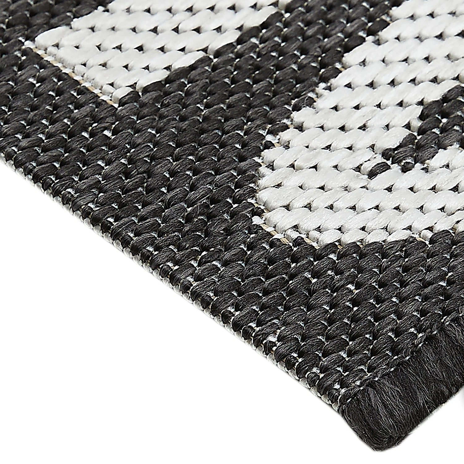 Andiamo In-/Outdoor Teppich New Orleans - Kunstfaser - Anthrazit / Beige 5 Andiamo In-/Outdoor Teppich New Orleans - Kunstfaser - Anthrazit / Beige – Bild 5