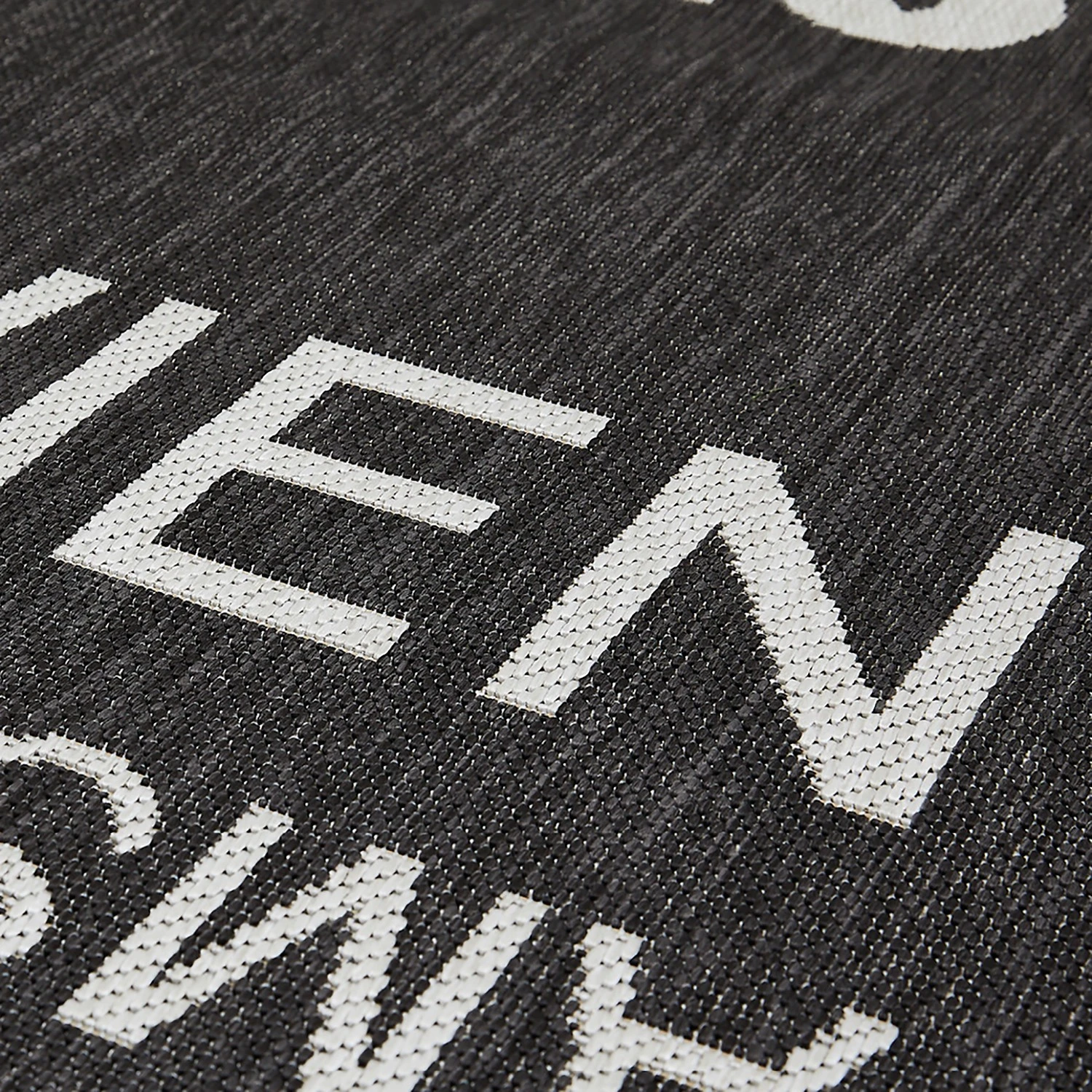 Andiamo In-/Outdoor Teppich New Orleans - Kunstfaser - Anthrazit / Beige 8 Andiamo In-/Outdoor Teppich New Orleans - Kunstfaser - Anthrazit / Beige – Bild 8
