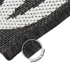 Andiamo In-/Outdoor Teppich New Orleans - Kunstfaser - Anthrazit / Beige 26 Andiamo In-/Outdoor Teppich New Orleans - Kunstfaser - Anthrazit / Beige -Teppiche populaire boutique 1000142769 220301 050 DETAILS P000000001000142769