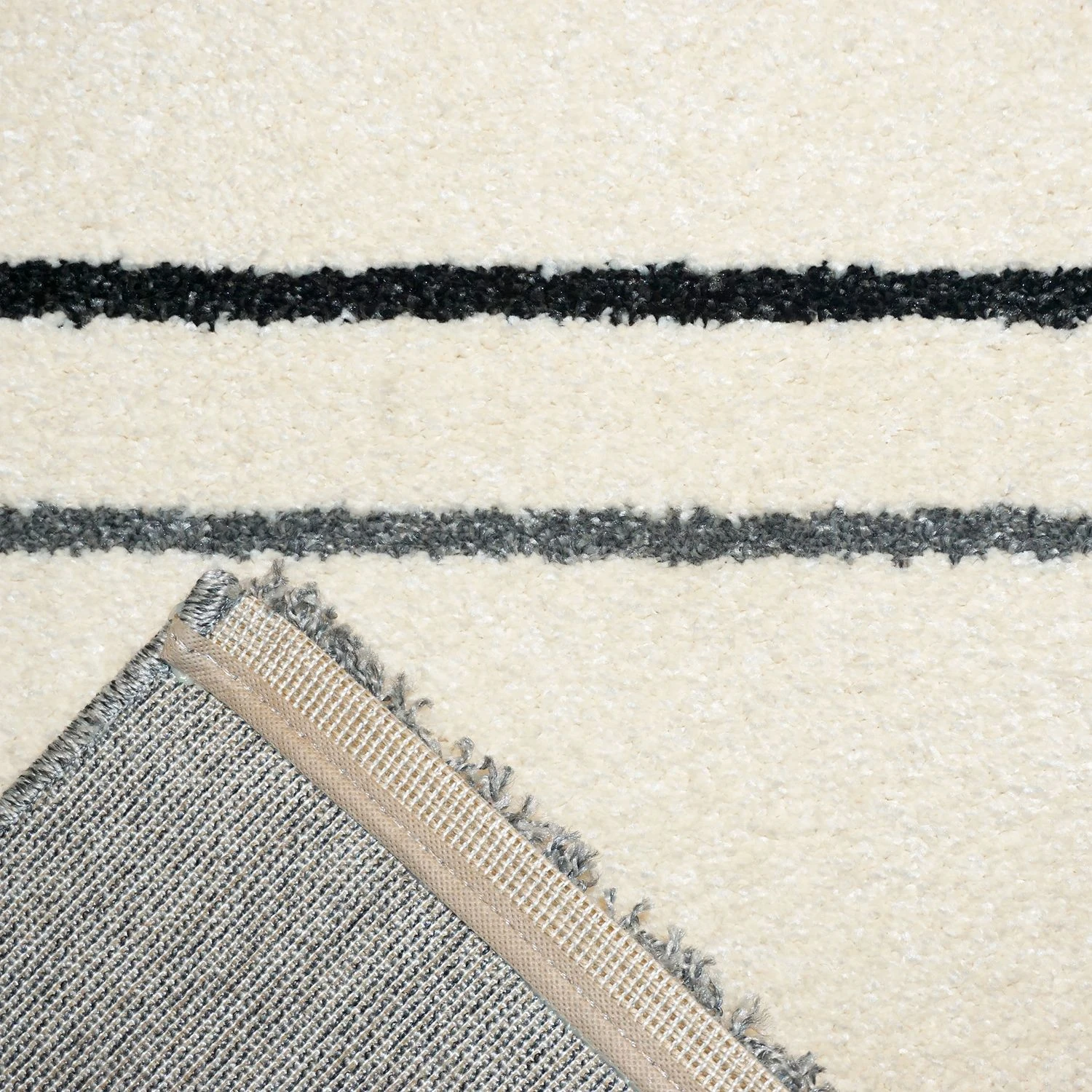 Astra Hochflorteppich Samoa II - Kunstfaser - Grau / hellgrau 2 Astra Hochflorteppich Samoa II - Kunstfaser - Grau / hellgrau – Bild 2