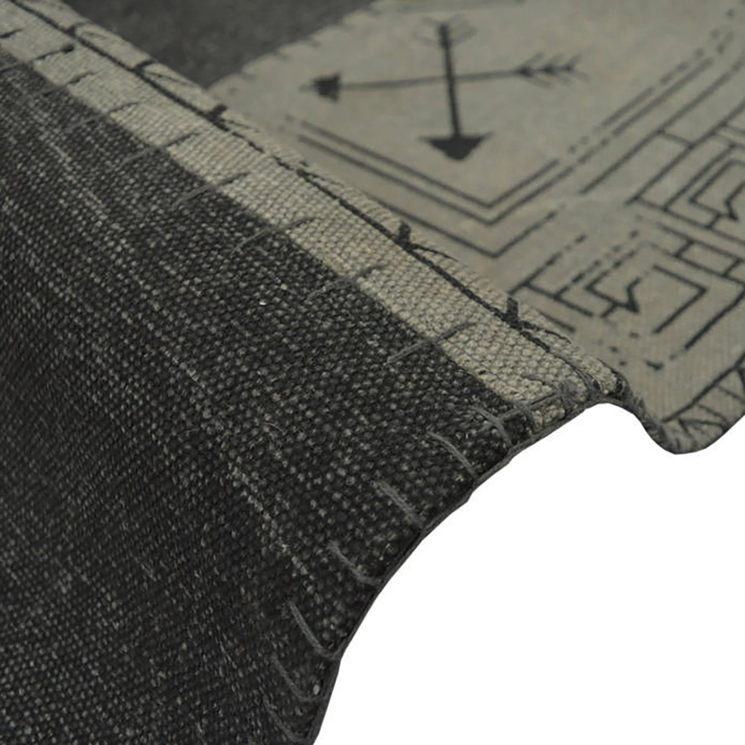 Kayoom Kurzflorteppich Lyrical - Textil - Hellgrau / Dunkelgrau - 120 x 170 cm 2 Kayoom Kurzflorteppich Lyrical - Textil - Hellgrau / Dunkelgrau - 120 x 170 cm – Bild 2