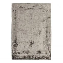 Kayoom Kurzflorteppich Nostalgia - Textil - Creme / Grau - 120 x 170 cm