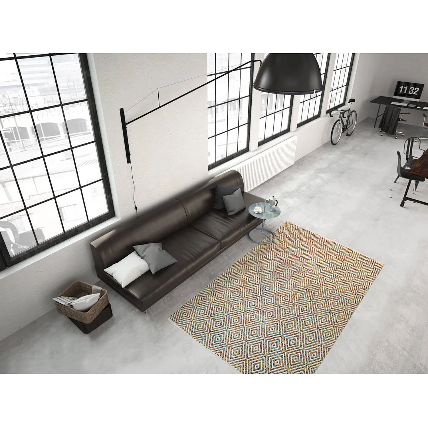 Kayoom Kurzflorteppich Aperitif - Textil - Multicolor - 160 x 230 cm 2 Kayoom Kurzflorteppich Aperitif - Textil - Multicolor - 160 x 230 cm – Bild 2