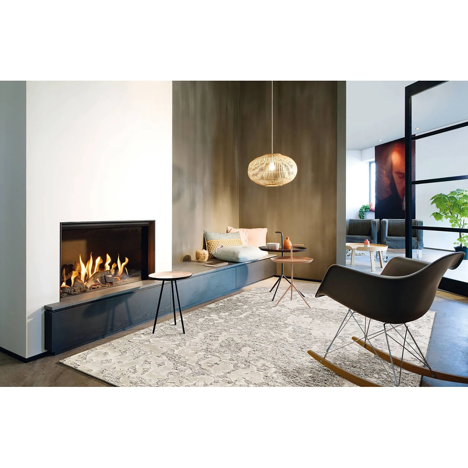 Arte Espina Kurzflorteppich Damast I - Mischgewebe - Vintage Weiß - 120 x 180 cm 2 Arte Espina Kurzflorteppich Damast I - Mischgewebe - Vintage Weiß - 120 x 180 cm – Bild 2