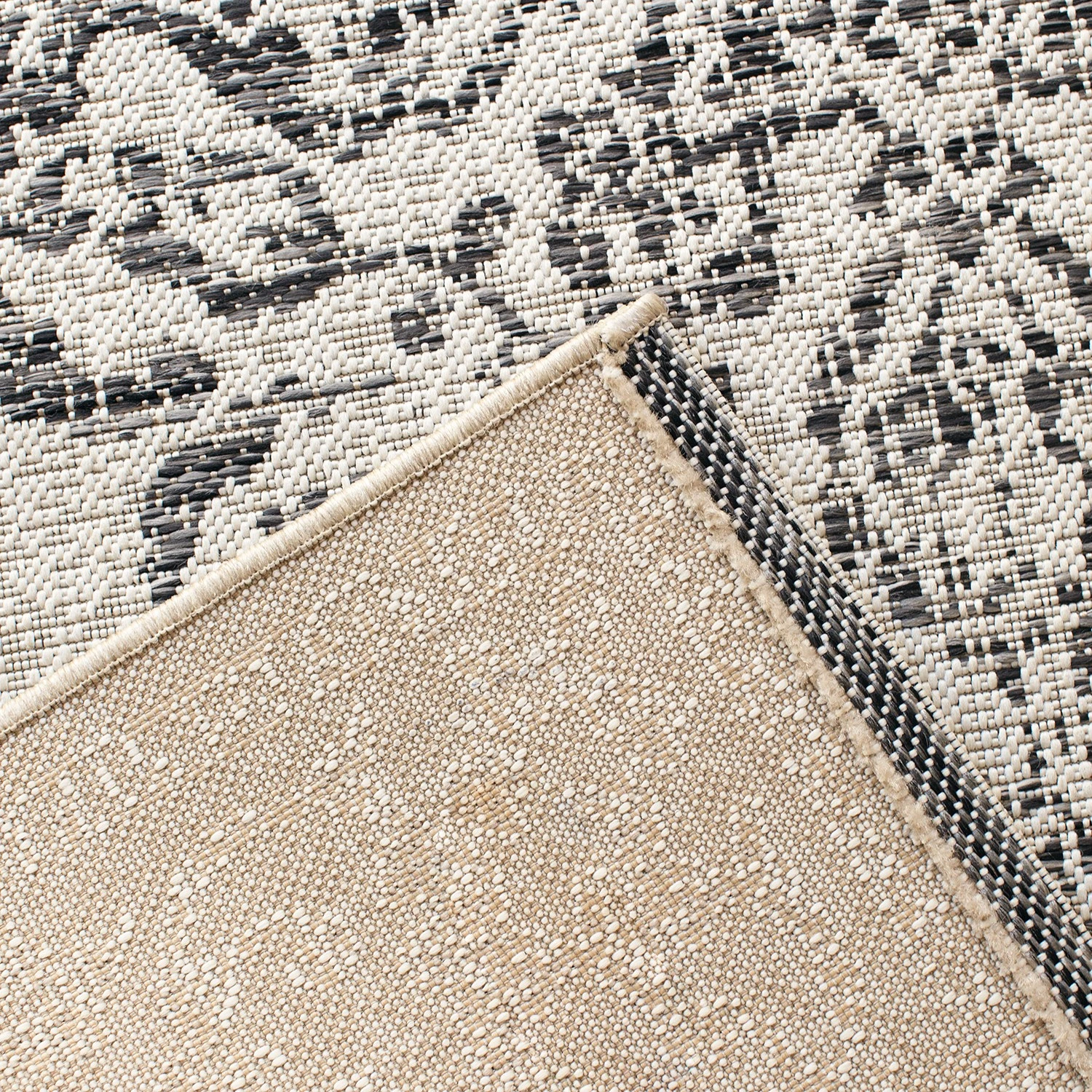 Top Square In-/Outdoorteppich Prisma V - Kunstfaser - Schwarz - 160 x 230 cm 7 Top Square In-/Outdoorteppich Prisma V - Kunstfaser - Schwarz - 160 x 230 cm – Bild 7