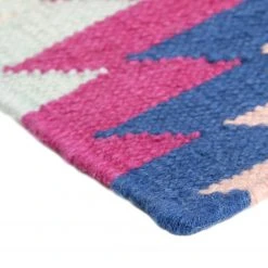 Accessorize Wollteppich Aurel - Textil - Blau / Pink -Teppiche populaire boutique 1000147845 181219 11173500085 GALLERYIMAGES P000000001000147845