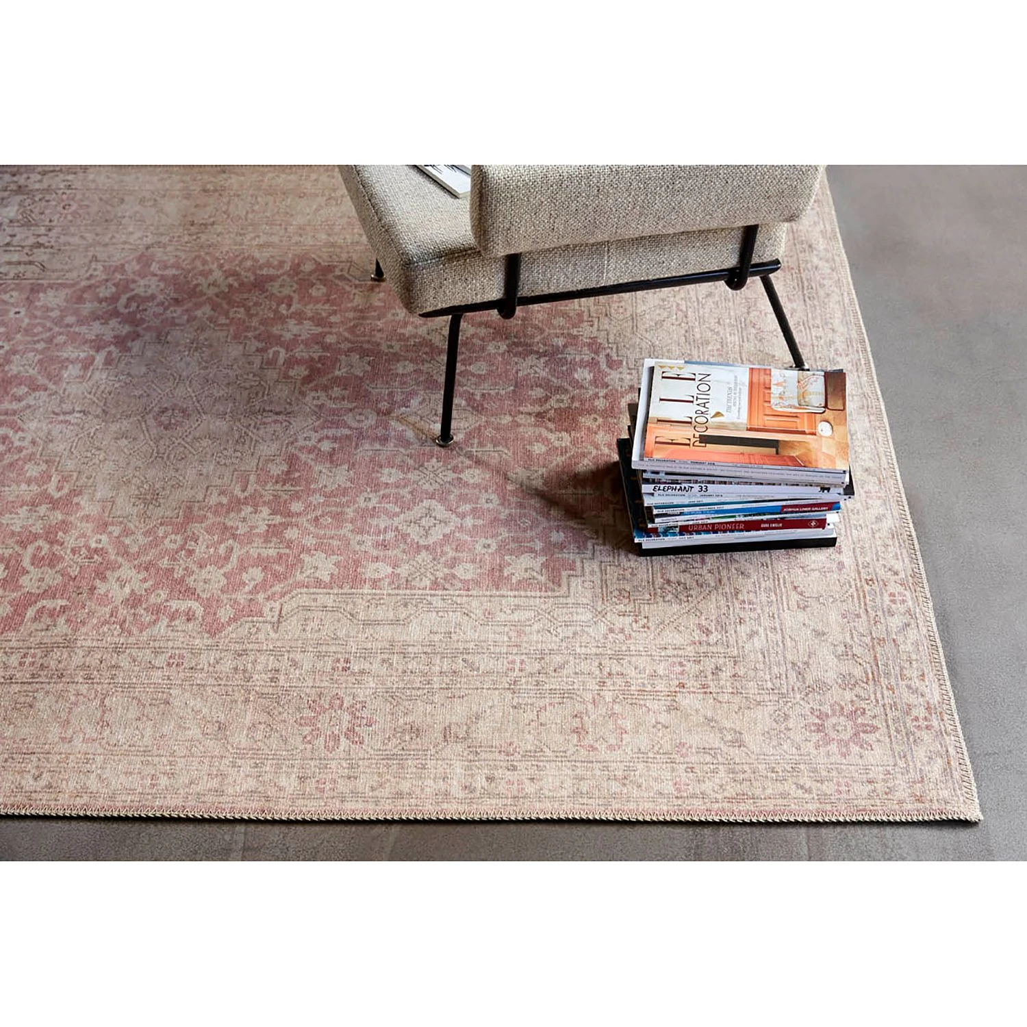 Wecon Home Kurzflorteppich Past Future - Kunstfaser - Warmes Beige - 160 x 230 cm 6 Wecon Home Kurzflorteppich Past Future - Kunstfaser - Warmes Beige - 160 x 230 cm – Bild 6