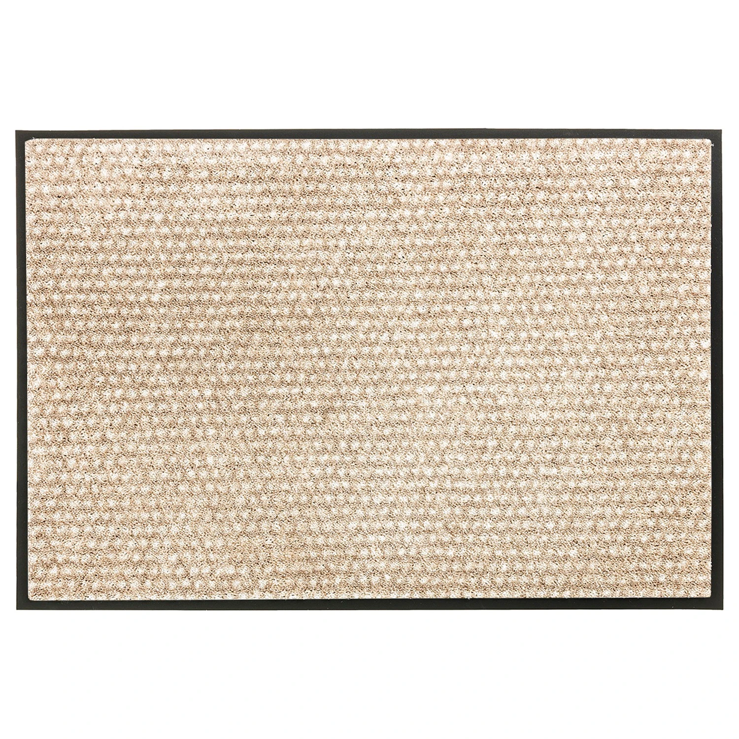 Top Square Fußmatte Miami Dots - Mischgewebe - Sand 1 Top Square Fußmatte Miami Dots - Mischgewebe - Sand