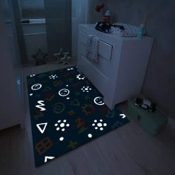 Arte Espina Kinderteppich Glowy Icons - Kunstfaser - Blau / Multi 7 Arte Espina Kinderteppich Glowy Icons - Kunstfaser - Blau / Multi -Teppiche populaire boutique 1000158348 190214 06194400102 MOOD GALLERYIMAGES P000000001000158348 mood
