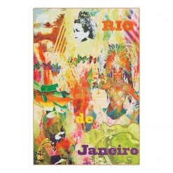 Arte Espina Kurzflorteppich Flash Rio - Kunstfaser - Mehrfarbig - 160 x 230 cm