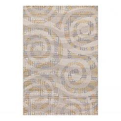 Arte Espina Kurzflorteppich Jump Curl - Mischgewebe - Beige - 120 x 170 cm