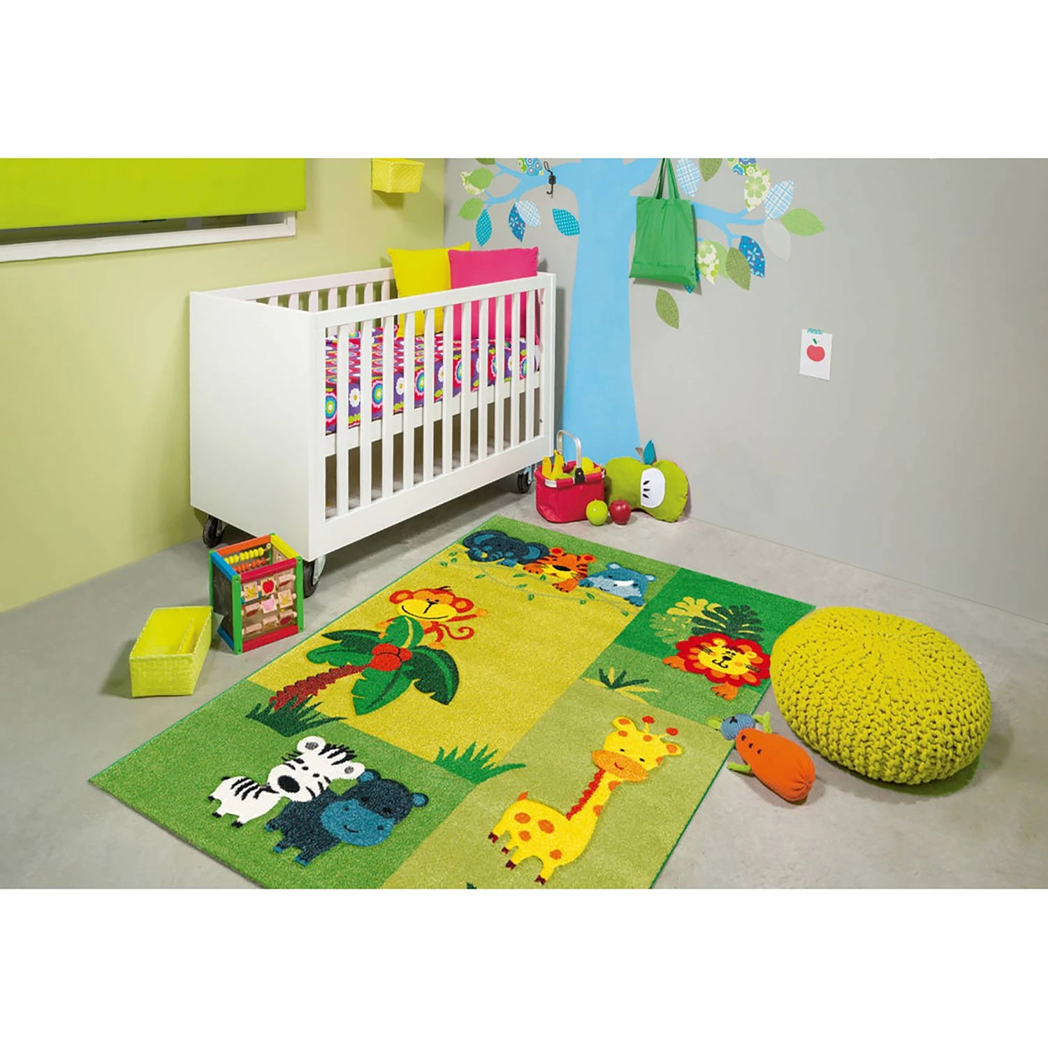 Arte Espina Kinderteppich Move Animals - Kunstfaser - Mehrfarbig - 120 x 170 cm 2 Arte Espina Kinderteppich Move Animals - Kunstfaser - Mehrfarbig - 120 x 170 cm – Bild 2