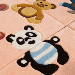 Arte Espina Kinderteppich Joy Panda - Kunstfaser - Mehrfarbig -Teppiche populaire boutique 1000158529 190214 06204800845 GALLERYIMAGES P000000001000158529