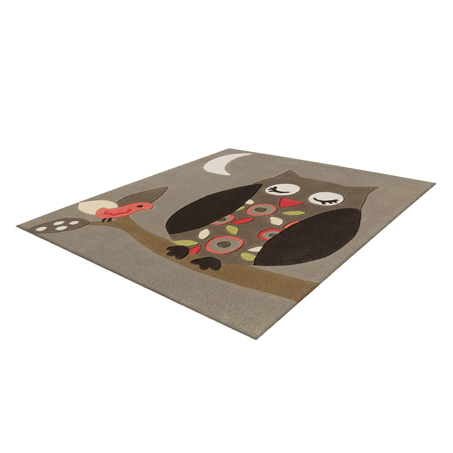 Arte Espina Kinderteppich Joy Owl II - Kunstfaser - Taupe / Apricot 3 Arte Espina Kinderteppich Joy Owl II - Kunstfaser - Taupe / Apricot – Bild 3