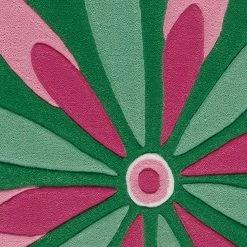 Arte Espina Kinderteppich Joy Spirit II - Kunstfaser - Dunkelgrün / Pink -Teppiche populaire boutique 1000158532 190214 06204900857 GALLERYIMAGES P000000001000158532