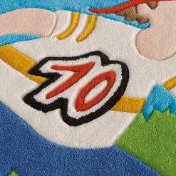 Arte Espina Kinderteppich Joy Soccer - Kunstfaser - Mehrfarbig -Teppiche populaire boutique 1000158547 190214 06205400924 GALLERYIMAGES P000000001000158547