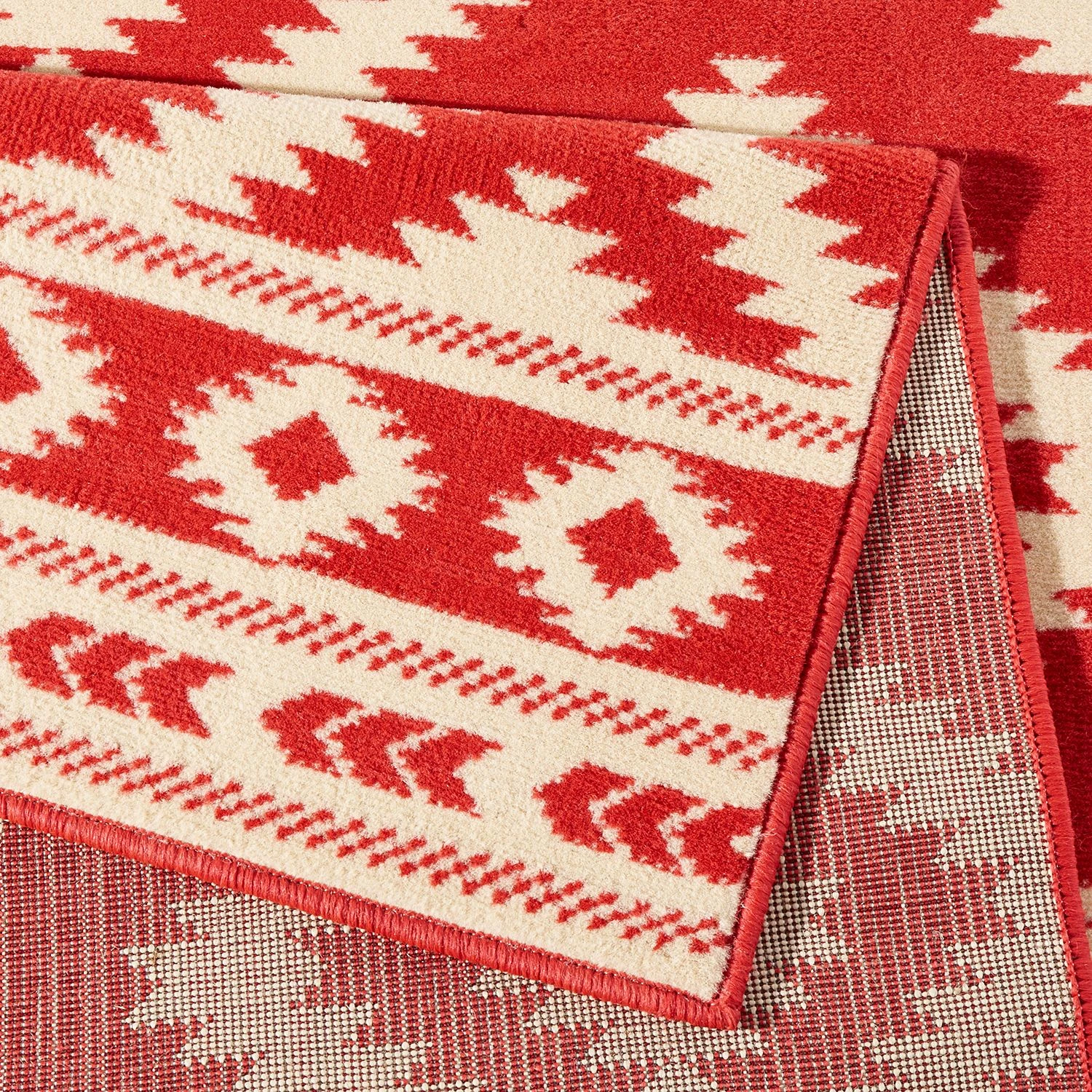 Hanse Home Läufer Ethno - Mischgewebe - Karminrot - 80 x 200 cm 4 Hanse Home Läufer Ethno - Mischgewebe - Karminrot - 80 x 200 cm – Bild 4