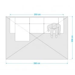 Hanse Home Kurzflorteppich Fancy - Mischgewebe - Karminrot - 200 x 280 cm -Teppiche populaire boutique 1000159446 190409 09442700200 GALLERYIMAGES P000000001000159446