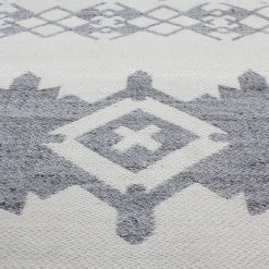 Kayoom Kurzflorteppich Mirage 410 - Webstoff - Grau / Elfenbein - 160 x 230 cm -Teppiche populaire boutique 1000165067 190315 16002001169 GALLERYIMAGES P000000001000165067