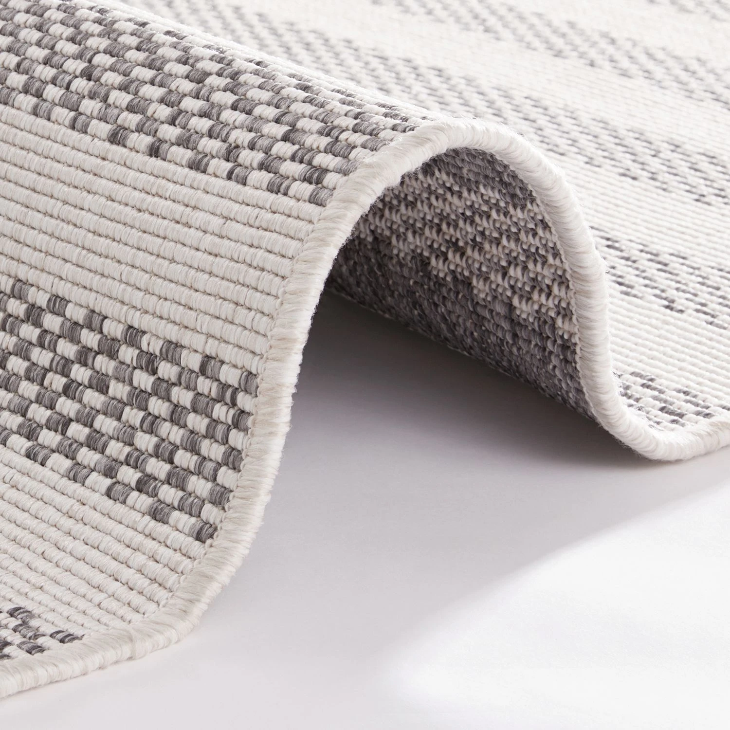 Freundin Home Collection In-/Outdoorteppich Oak - Kunstfaser - Creme / Grau - 160 x 230 cm 4 Freundin Home Collection In-/Outdoorteppich Oak - Kunstfaser - Creme / Grau - 160 x 230 cm – Bild 4
