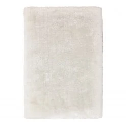 Kayoom Hochflorteppich Cosy 310 - Webstoff - Weiß - 290 x 200 cm