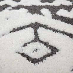 Kayoom Hochflorteppich Agadir 110 - Webstoff - Weiß / Schwarz - 290 x 200 cm -Teppiche populaire boutique 1000171897 190506 11253301192 GALLERYIMAGES P000000001000171897