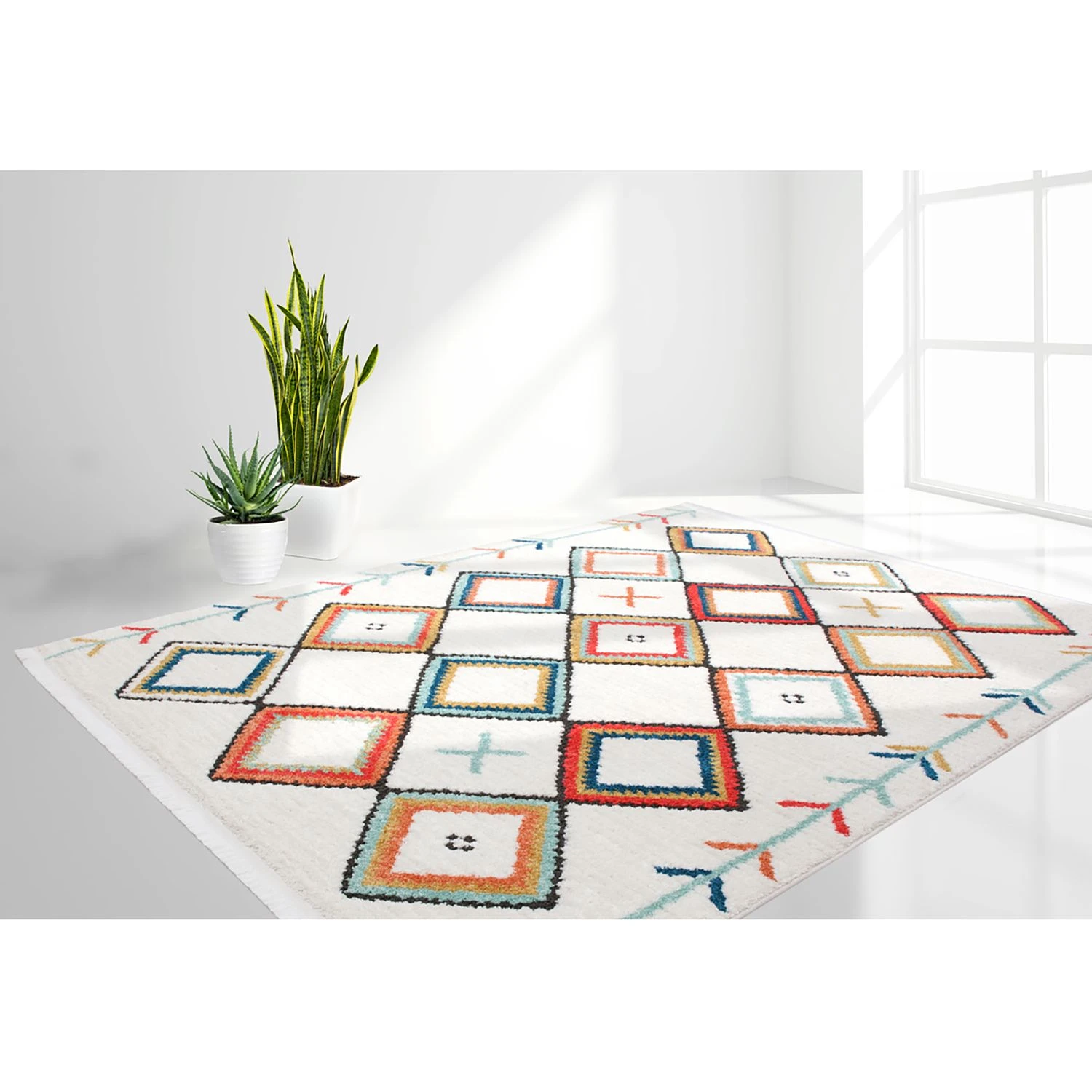 Kayoom Hochflorteppich Agadir 210 - Webstoff - Multi - 290 x 200 cm 3 Kayoom Hochflorteppich Agadir 210 - Webstoff - Multi - 290 x 200 cm – Bild 3