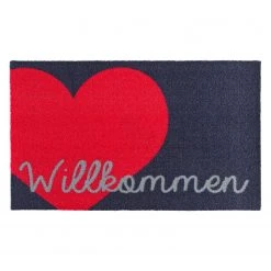 Zala Living Fußmatte Welcome heart - Webstoff