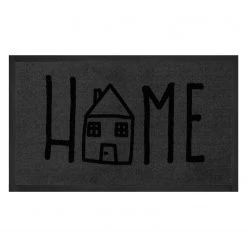 Hanse Home Fußmatte Easy Home - Webstoff - Grau