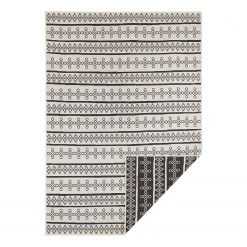 Northrugs In-/Outdoorteppich Madeira - Webstoff - Schwarz - 160 x 230 cm