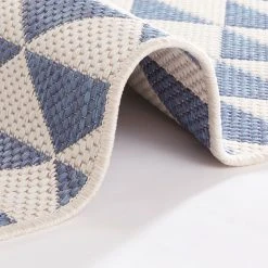 Northrugs In-/Outdoorläufer Tahiti - Webstoff - Blau - 80 x 350 cm -Teppiche populaire boutique 1000175182 190614 07415900422 GALLERYIMAGES P000000001000175182