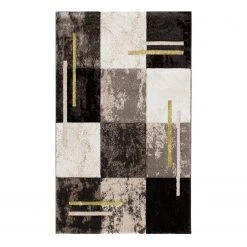 Sehrazat Kurzflorteppich Florida Wild - Webstoff - Beige / Braun - 160 x 230 cm