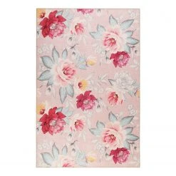 Teppiche populaire boutique 26 Accessorize Kurzflorteppich Isla - Webstoff - Rosa / Pink - 160 x 230 cm