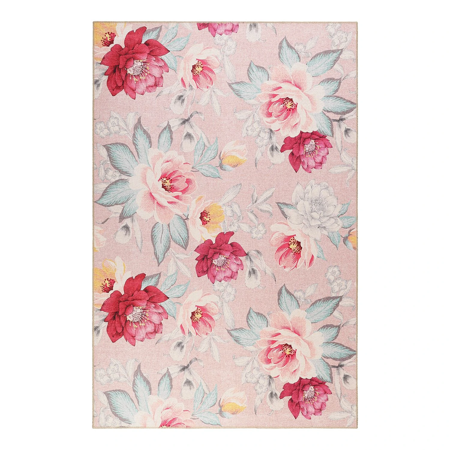 Accessorize Kurzflorteppich Isla - Webstoff - Rosa / Pink - 160 x 230 cm 1 Accessorize Kurzflorteppich Isla - Webstoff - Rosa / Pink - 160 x 230 cm