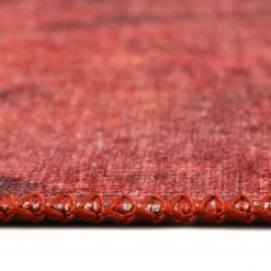 Wecon Home Kurzflorteppich Pepe - Webstoff - Rot / Grau - 120 x 170 cm -Teppiche populaire boutique 1000181750 190711 13514500588 DETAILS P000000001000181750