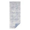 Northrugs Läufer Biri - Wendbar - Kunstfaser - Jeansblau - 80 x 250 cm