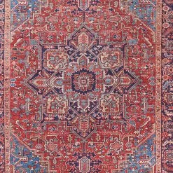 Nouristan Kurzflorteppich Amata - Webstoff - Orientrot - 160 x 230 cm 9 Nouristan Kurzflorteppich Amata - Webstoff - Orientrot - 160 x 230 cm -Teppiche populaire boutique 1000195450 191219 07033400855 DETAILS P000000001000195450