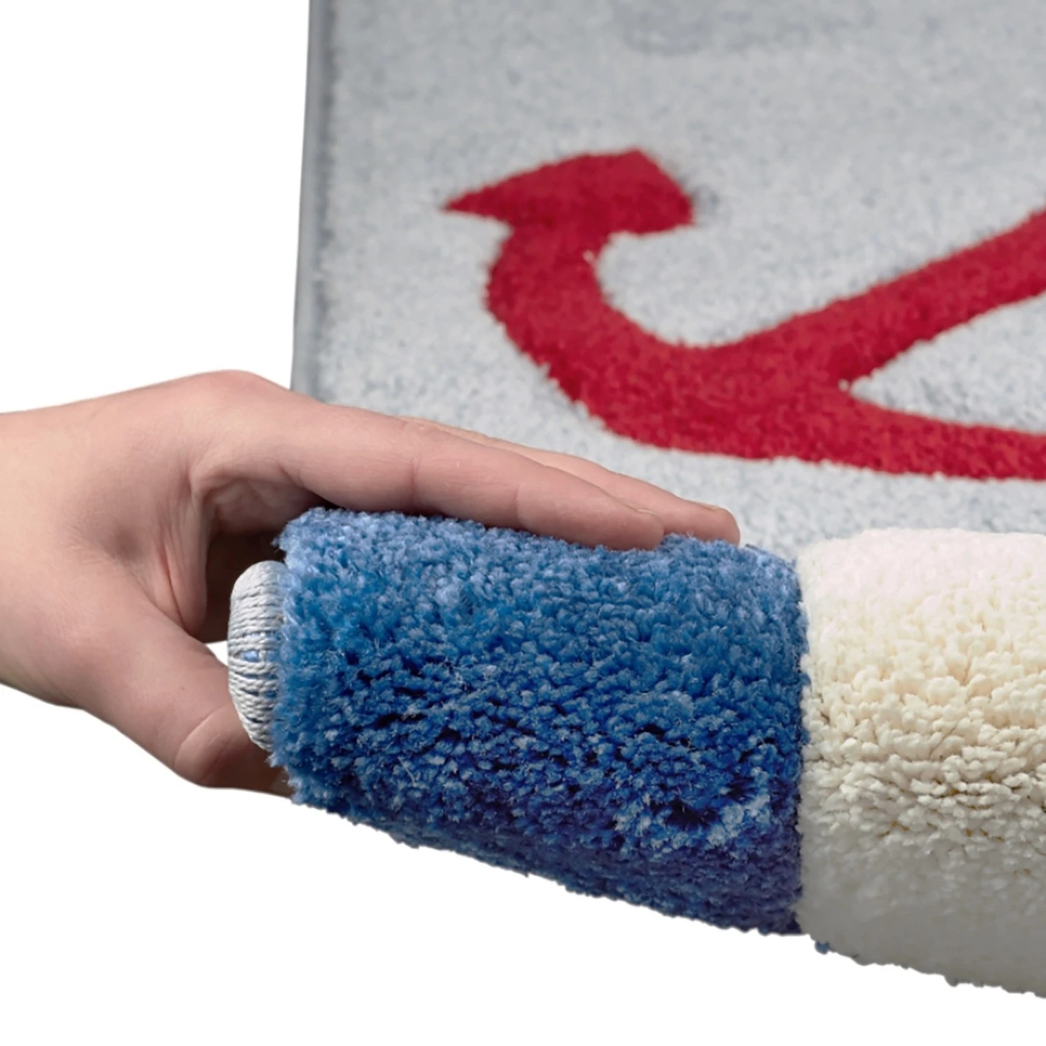 Happy Rugs Kinderteppich Auf Hoher See 1 - Kunstfaser - Blau / Rot - 120 x 180 cm 4 Happy Rugs Kinderteppich Auf Hoher See 1 - Kunstfaser - Blau / Rot - 120 x 180 cm – Bild 4