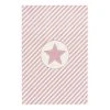 Happy Rugs Kinderteppich Decostar - Kunstfaser - Babyrosa - 120 x 180 cm
