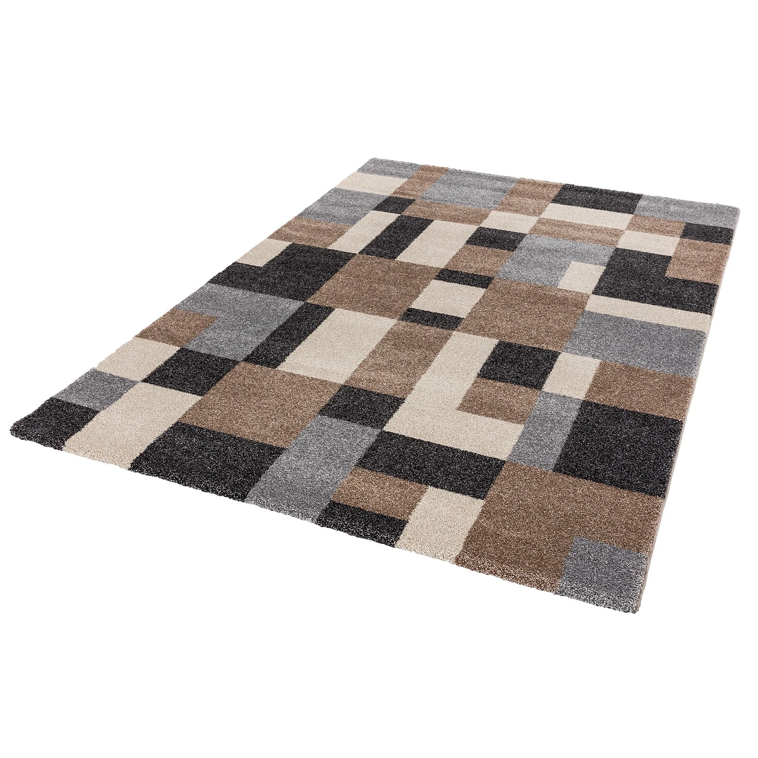 Astra Hochflorteppich Savona I - Webstoff - Nougat / Creme - 160 x 230 cm 2 Astra Hochflorteppich Savona I - Webstoff - Nougat / Creme - 160 x 230 cm – Bild 2