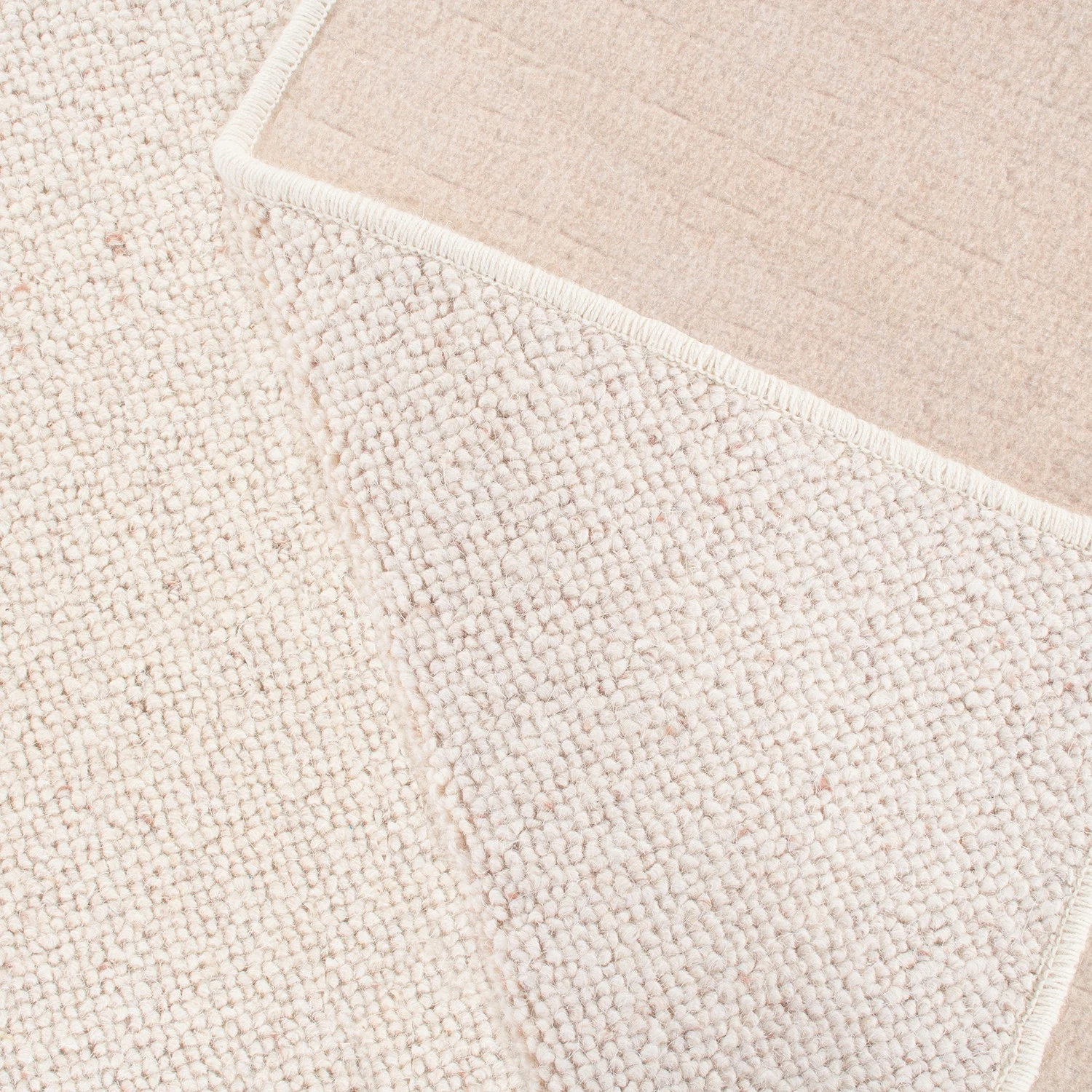 Andiamo Wollteppich Volterra - Schurwolle - Creme - 133 x 190 cm 3 Andiamo Wollteppich Volterra - Schurwolle - Creme - 133 x 190 cm – Bild 3